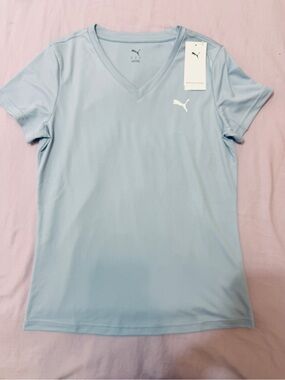 Puma Interlock V-Neck Performance Top